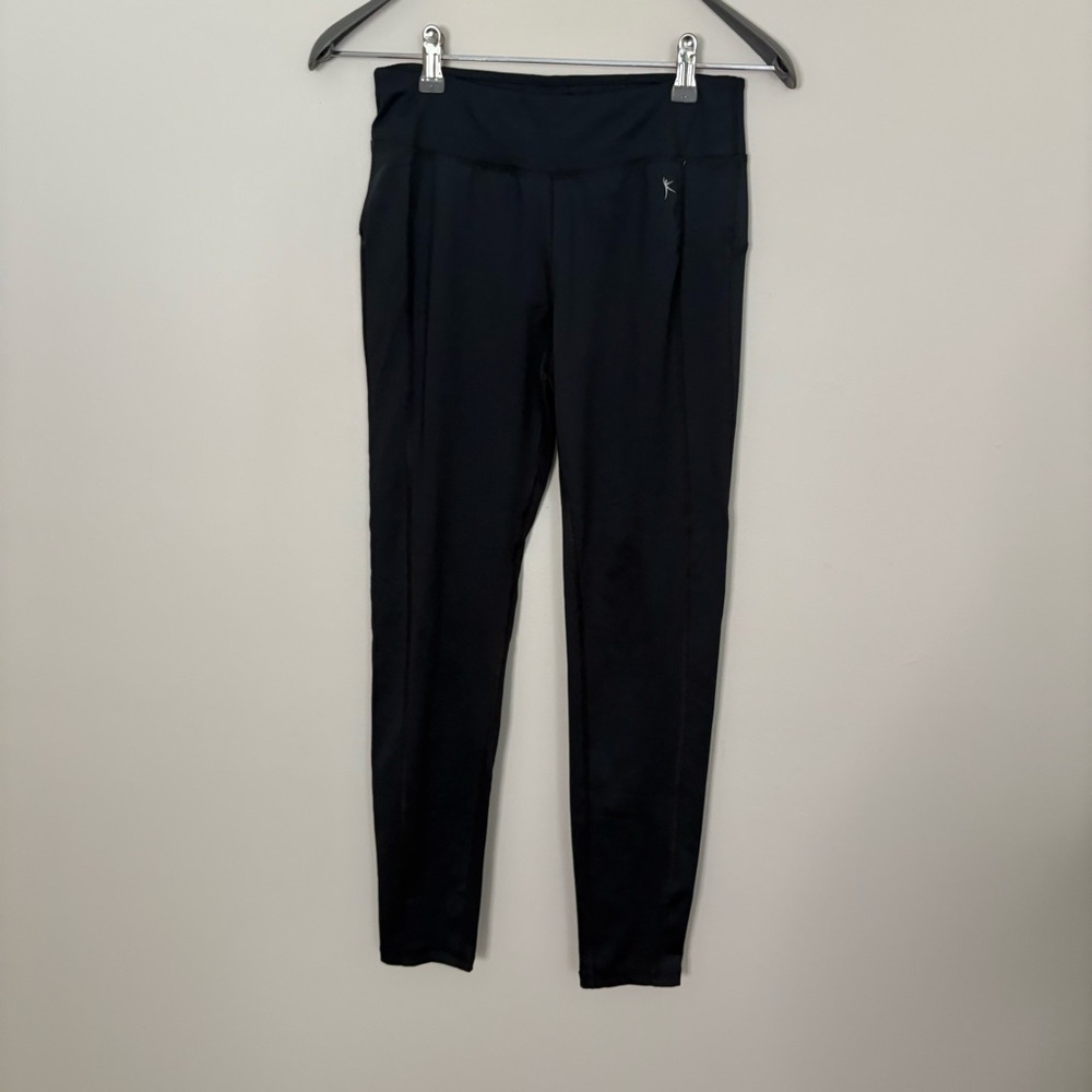 Danskin Gray Leggings High Waist Activewear Womens Small Like new!